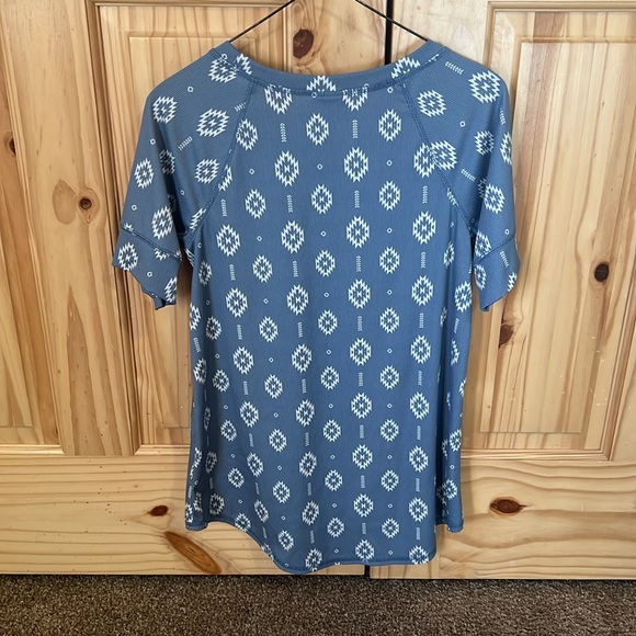 Aztec Ribbed GiGi Top - Picture 2 of 3